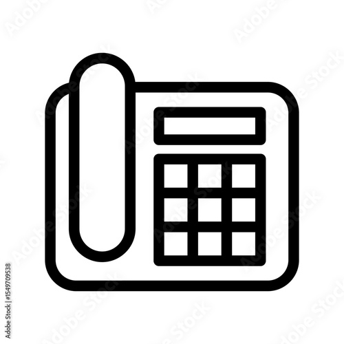Telephone by Call Center And Calling Cervice Set