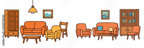 Cozy living room designs featuring modern furniture, warm colors and inviting decor ideas for home improvement