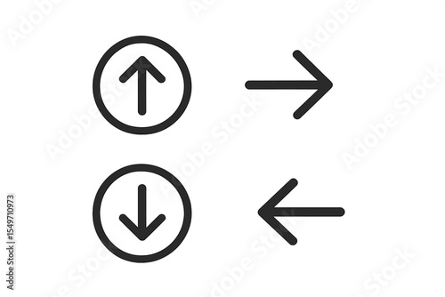 Directions for navigating between different levels and movements in a public space or transport system