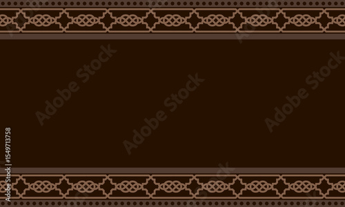 Vintage ethnic pattern with copy space background. native day background.