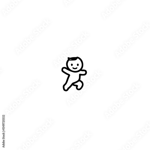 Young toddler avatar icon