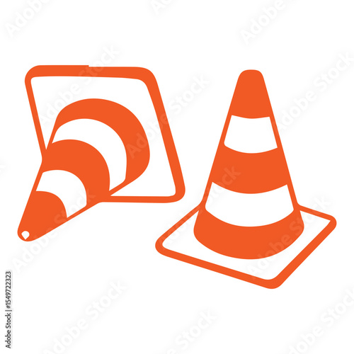 traffic cone icon