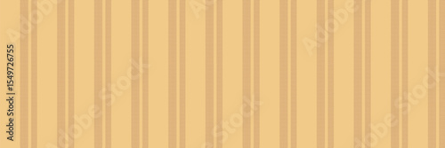 Filky pattern vertical vector, living room textile texture seamless. Treeting stripe fabric lines background in amber and orange colors.