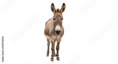 Isolated Donkey