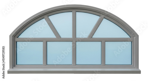 Isolated Arched Window