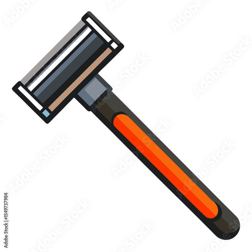 Straight Razor Silhouette