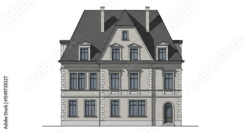Isolated Old House