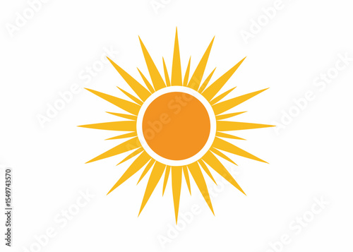 Sunshine Graphic Design Sun, Summer sun in sunglasses sneezing Creative vector cartoon illustration