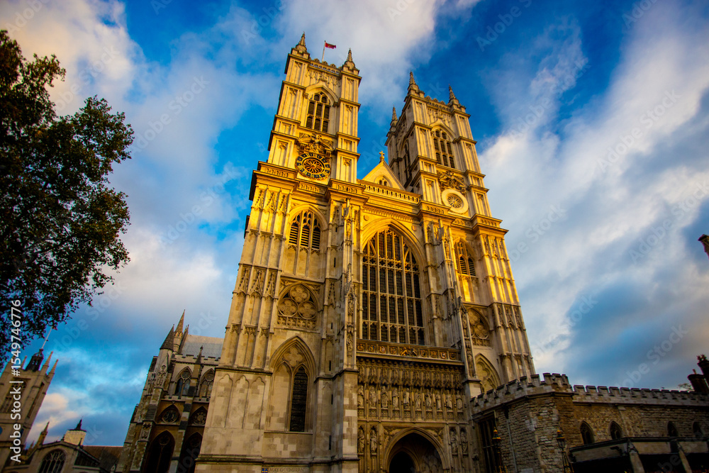 Fototapeta premium Westminster Abbey Historical Church