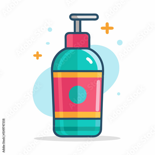 Face Wash Tube Vector Illustratio