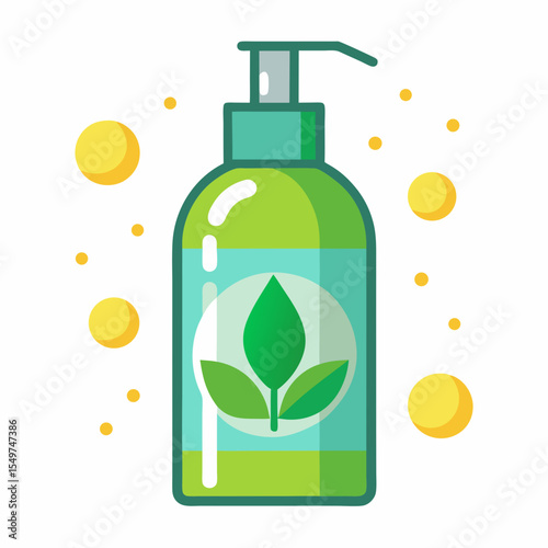 Face Wash Tube Vector Illustratio