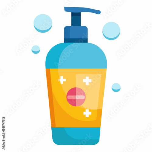 Face Wash Tube Vector Illustratio