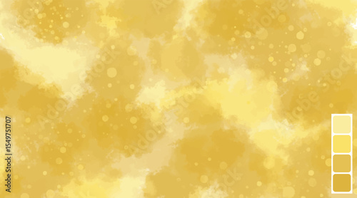 watercolor abstract background gradient yellow colorful design
