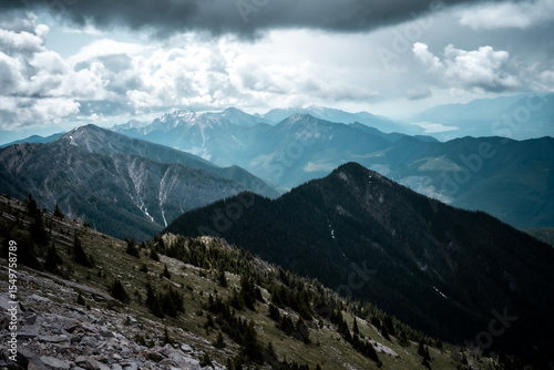 moody mountain landscape