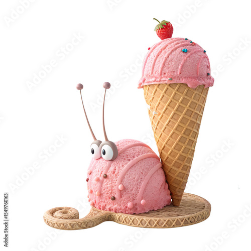 Ice cream cone snail.