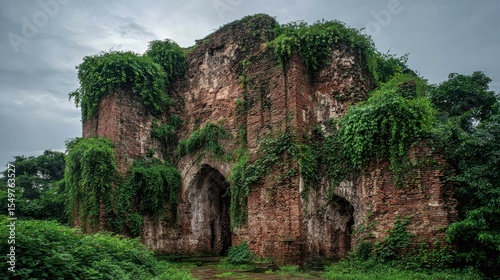 Ancient Brick Ruins 