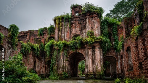 Ancient Brick Ruins 