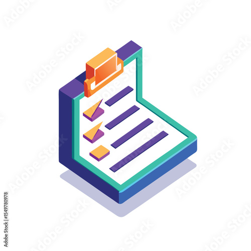 Project Management Icon - Style B 7 | Flat Design for Agile, Timeline, Teamwork
