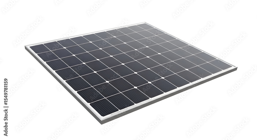 Solar Panel with Transparent Background for Design Projects Solar Panel with Transparent Background for Design Projects