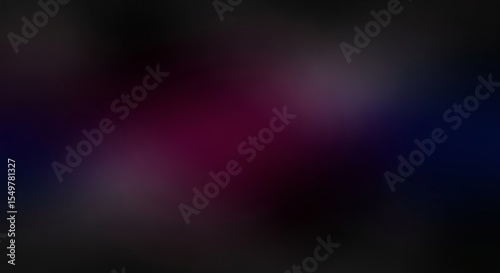 Abstract blurred background in deep purple, black and midnight blue hues