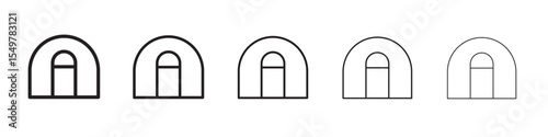 Basketball field icon vector illustration isolated