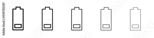 Battery icon vector illustration isolated