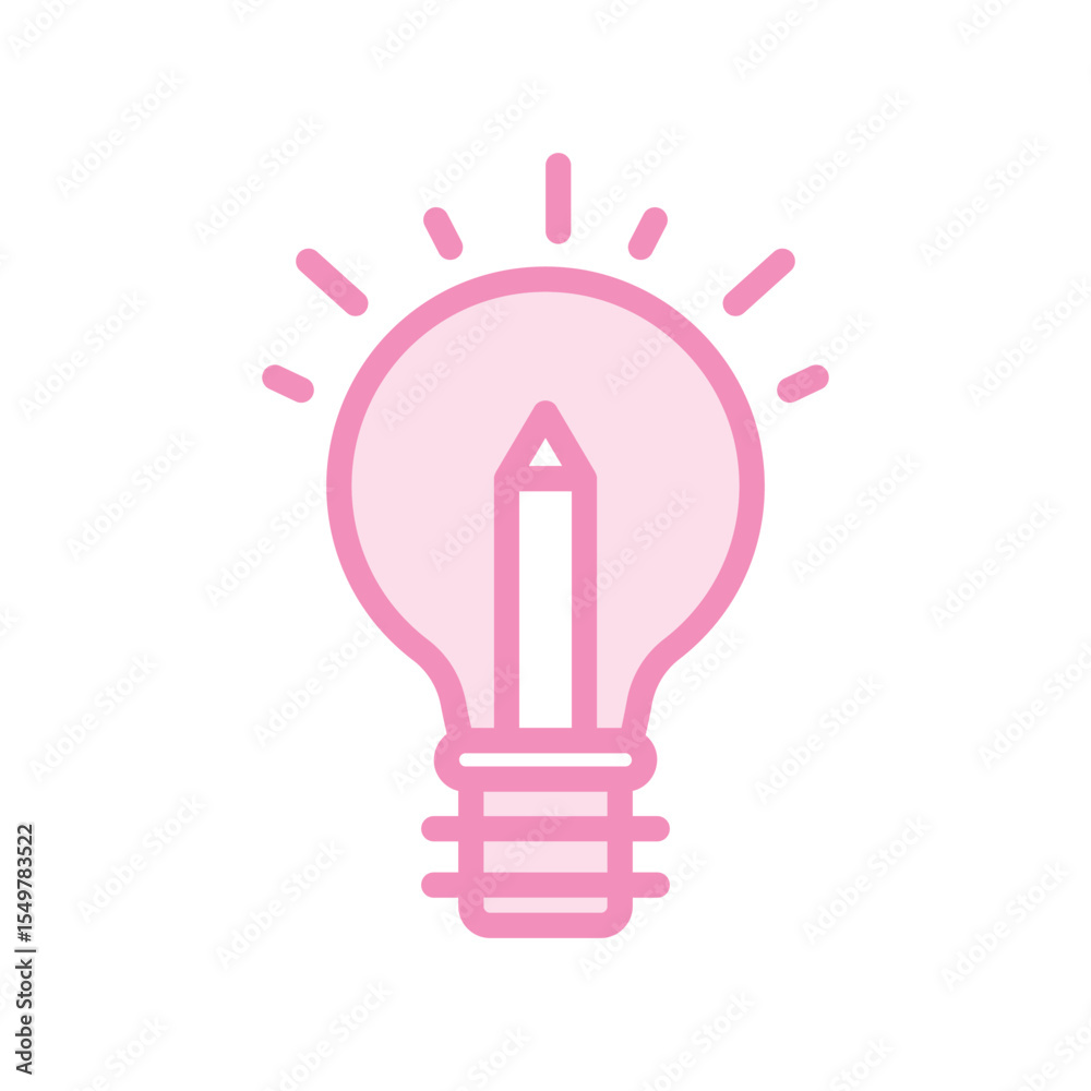 Fototapeta premium Drawing Idea duotone line icon , vector, pixel perfect, illustrator file 