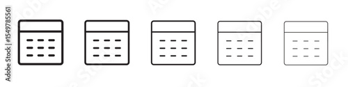 Calendar icon vector illustration isolated