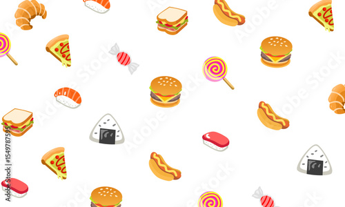 vector set of autumn leaves