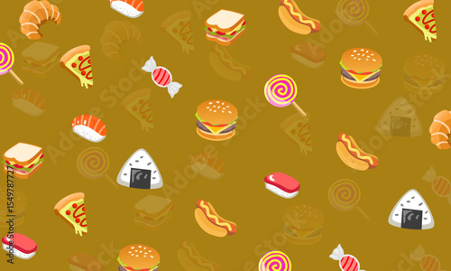seamless easter pattern