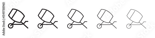 Concrete icon vector illustration isolated