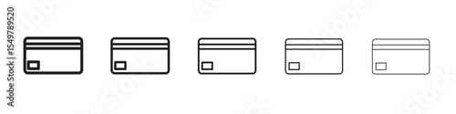 Credit Card icon vector illustration isolated