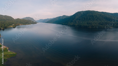 Aerial summer landscape of ...