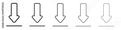Download icon vector illustration isolated