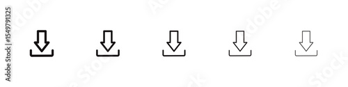 download icon vector illustration isolated