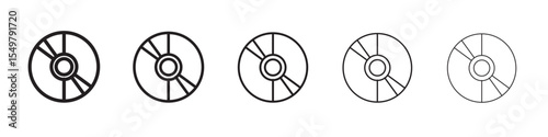Dvd icon vector illustration isolated