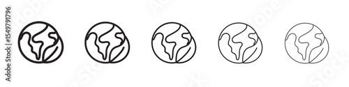 earth environment icon vector illustration isolated