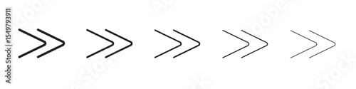 Fast forward icon vector illustration isolated