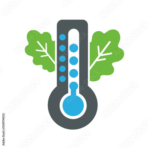 Smart temperature sensor for crop environment monitoring

