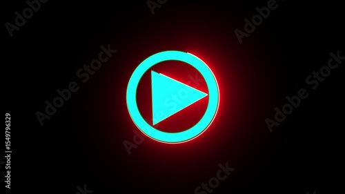Animated Play and Pause Button Icons | Media Control UI