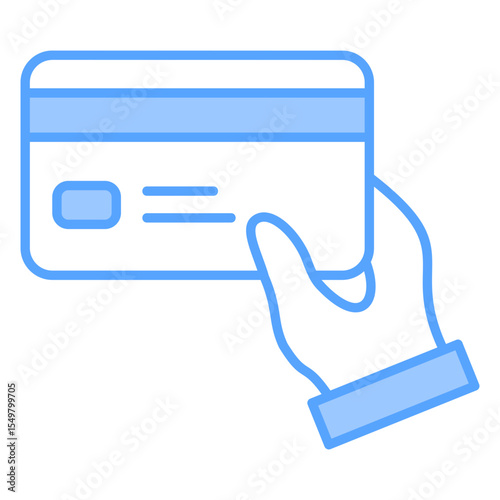 Card Payment Blue Icon