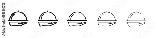 Food serve icon vector illustration isolated