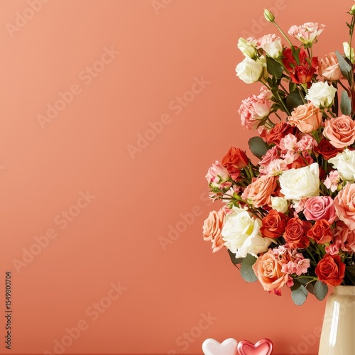 Stunning Floral Arrangement with Vibrant Colors and Fresh Blooms
