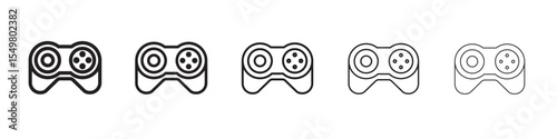 Game launcher icon vector illustration isolated