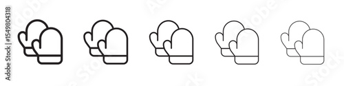 Gloves icon vector illustration isolated