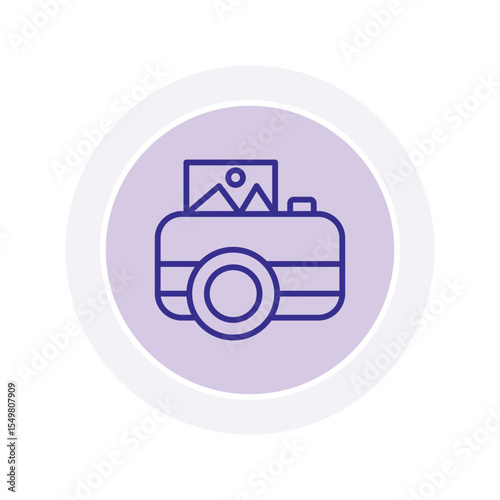 Instant Camera vector, pixel perfect, illustrator file 
