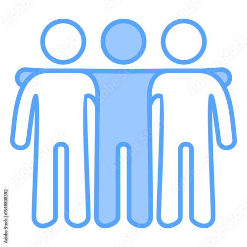 Support Blue Icon