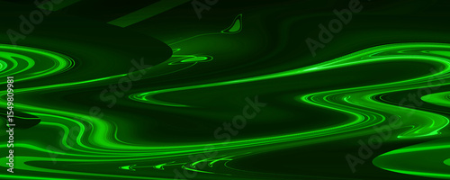 2d illustration Abstract futuristic electronic circuit technology background
