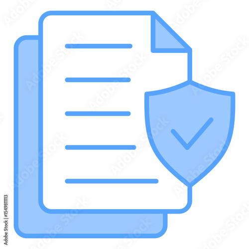 Compliance Blue Icon