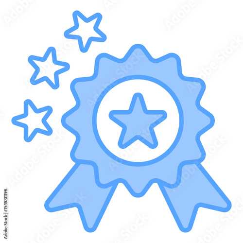Quality Blue Icon